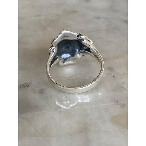 NEW Blooming Rose Sterling Silver Ring Size 10 - Picture 4 of 5